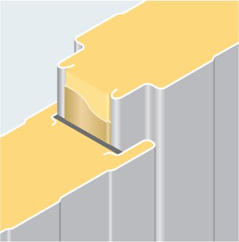 Isolierpaneele (Sandwichprofil, ISO Paneele) für Dach und Wand als 1a oder 2a Ware TOP PREISE