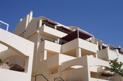 Überwintern und Golf spielen unten spanische Sonne