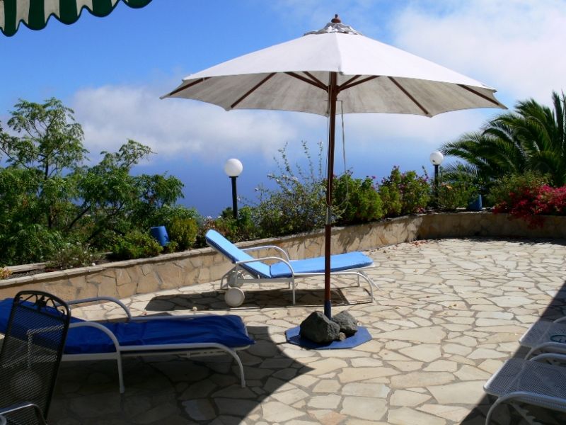 Villa 'Landhaus Tijarafe' mit Pool, sonnige Westseite der kanarischen Insel la Palma