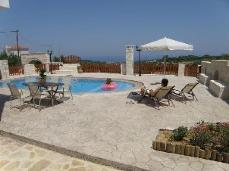 Kreta - Villa Erofili bei Rethymnon mit 4 Schlafzimmern