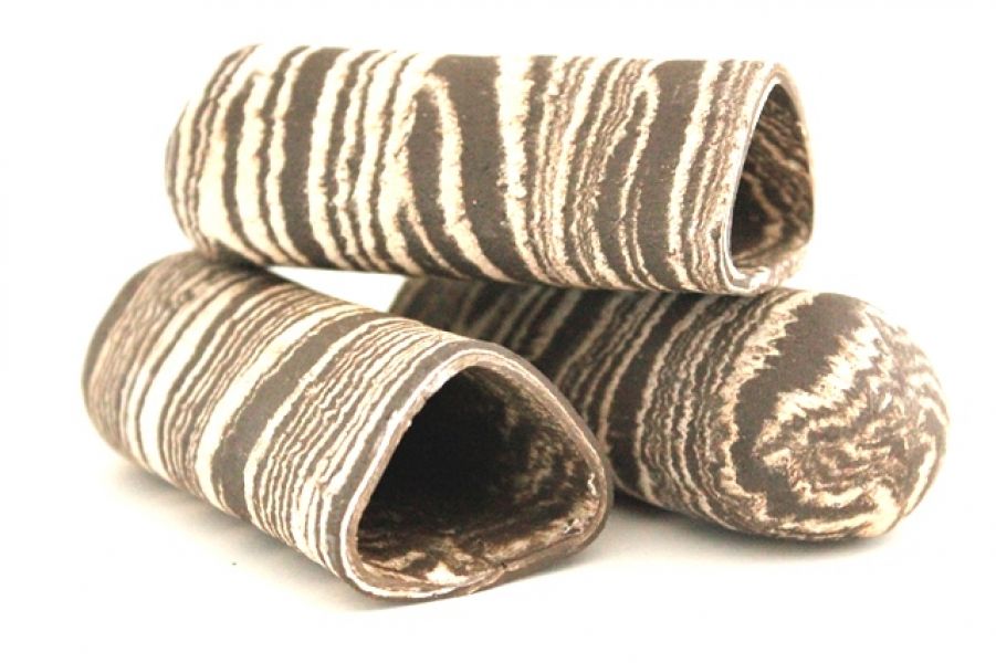 Welshöhle / Tonhöhle 10cm Stollenform Black & White