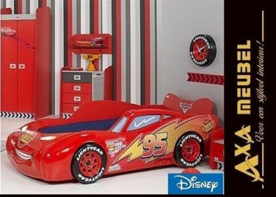 Disney Cars McQueen zimmer Kinder Rennwagen Autobett AXA Möbel