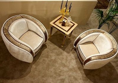 Klassische Italienische Hochglanz Wohnzimmer AXA Möbeln 