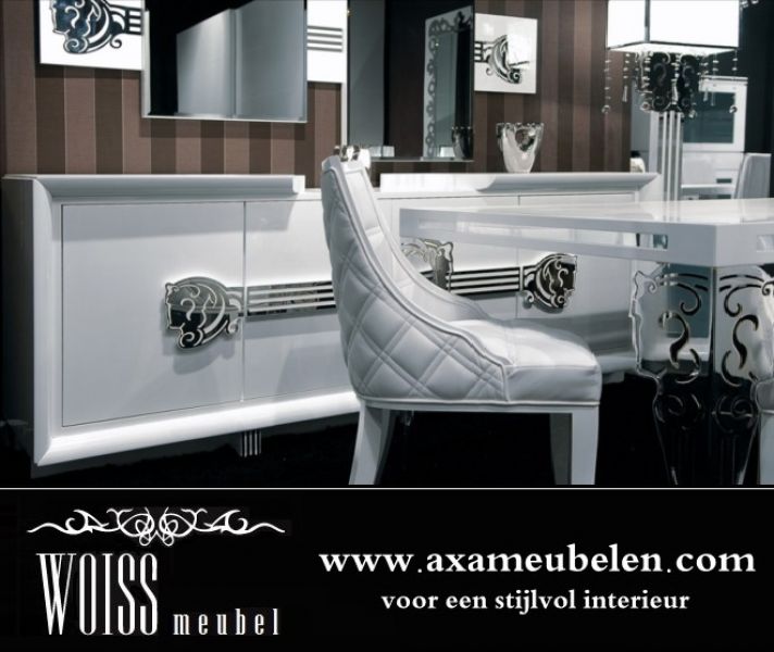 Weiss hochglanz Wohnzimmer komplettset WOISS Möbel angebote