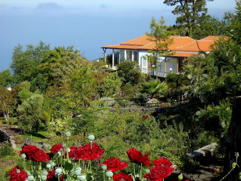 Villa 'Landhaus Tijarafe' mit Pool, sonnige Westseite der kanarischen Insel la Palma