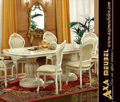 Beige Gold Hochglanz Klassische Italienische Wohnzimmer AXA Möbel