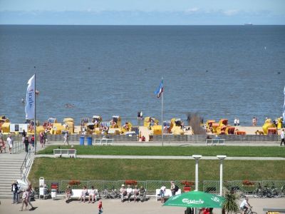 DUHNEN CUXHAVEN FERIENWOHNUNG FEWO MEERBLICK BESTE STRANDLAGE