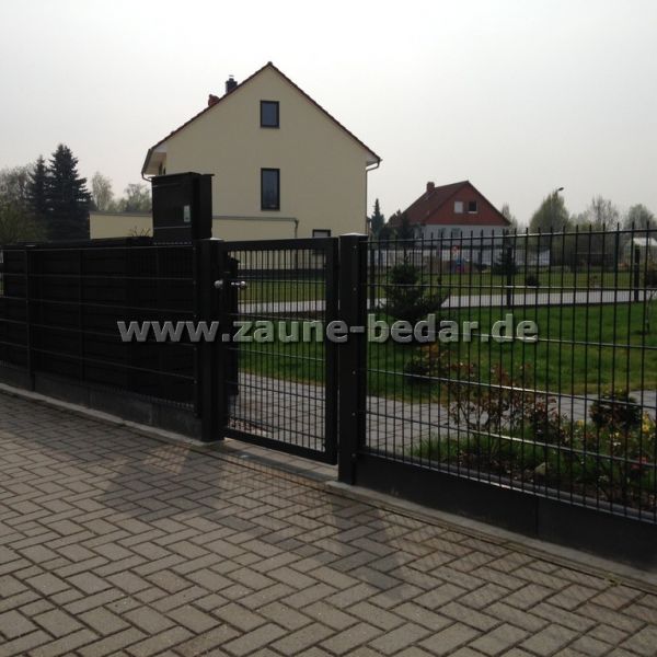Stabmattenzaun, Schmiedeeisernezaun,  Sichtschutz aus Polen