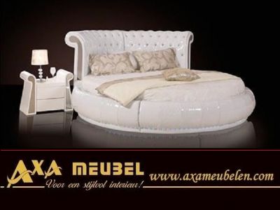 Polsterbett Bett mit Matratze Rundbett AXA Möbel angebote